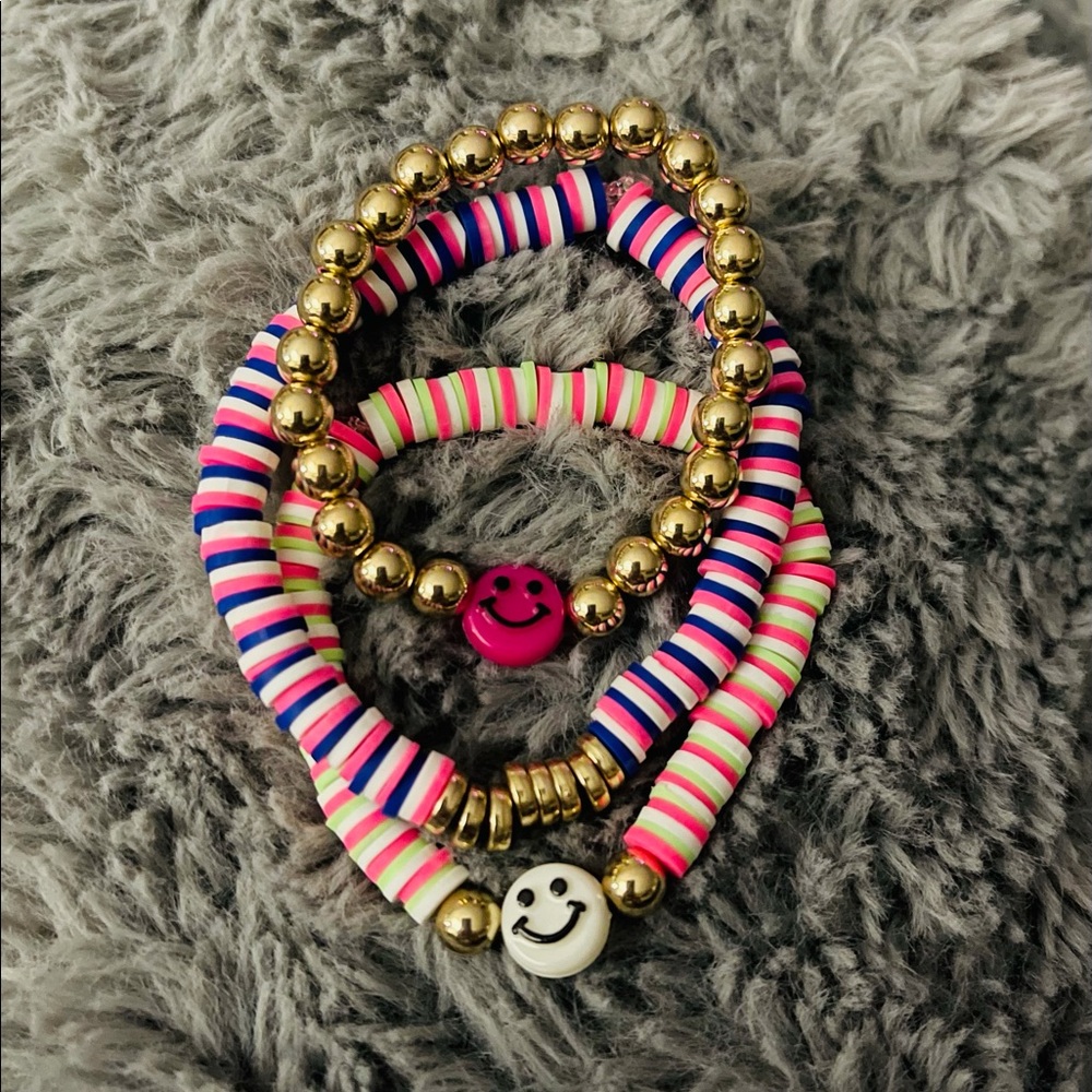 Set of 3 handmade bracelets